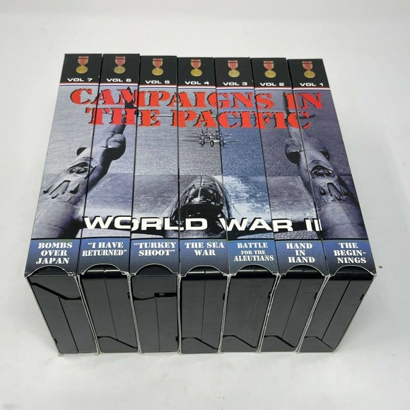 Campaigns In The Pacific World War II VHS Set C4 - Picture 7 of 7